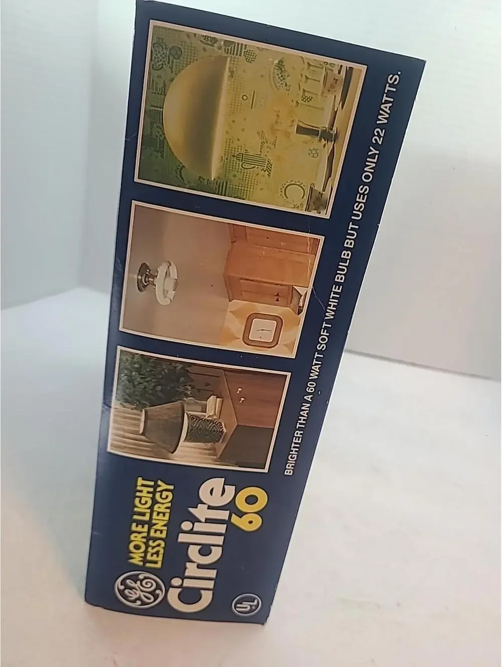 GE Circlite 60 Vintage Light Bulb. Made In USA! New Sealed In Box NOS Rare!